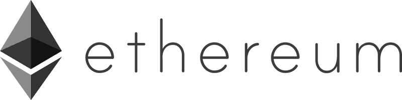 ETH logosu yatay (gri)