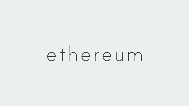 ETH kelime işareti (gri)